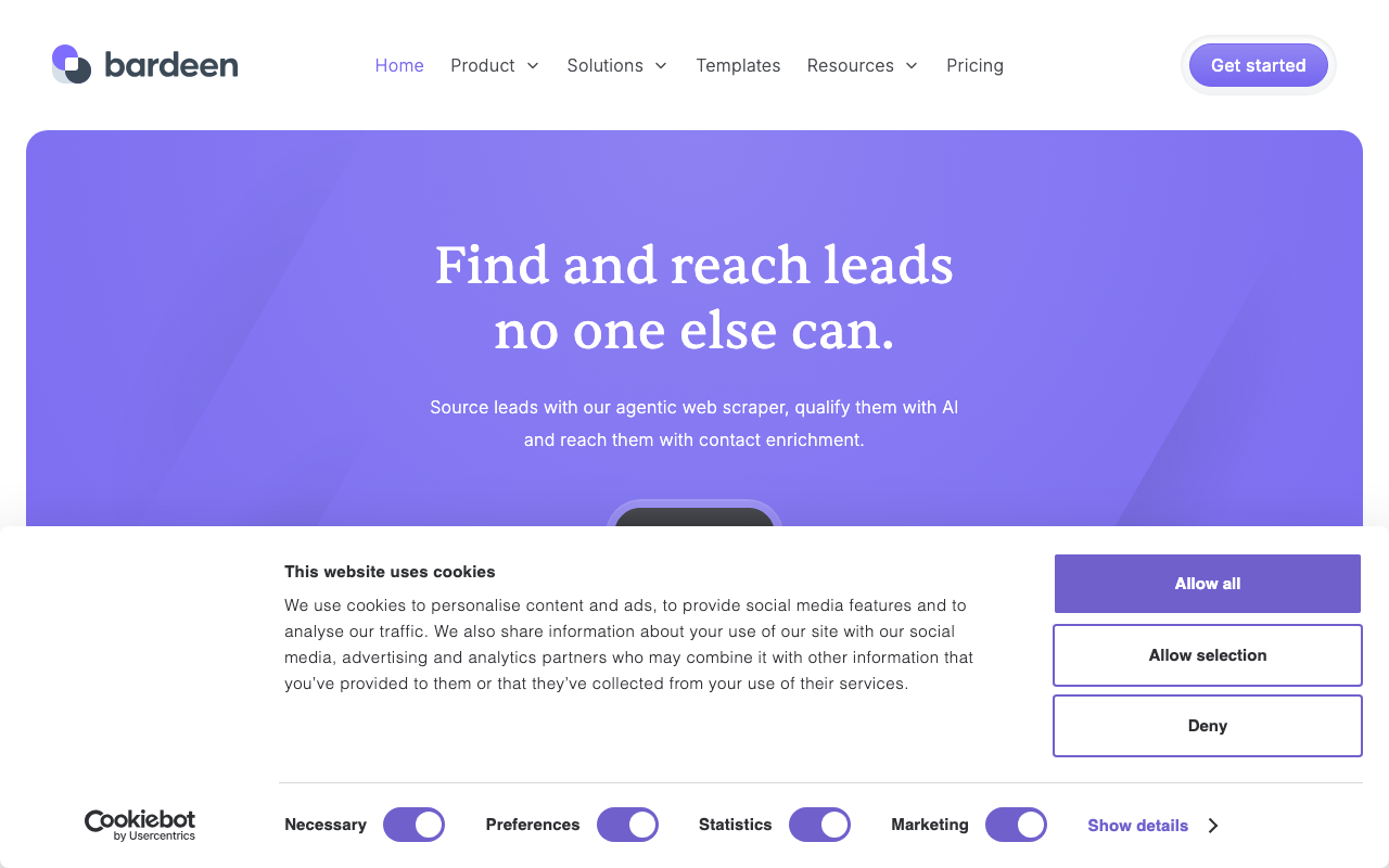 Bardeen homepage