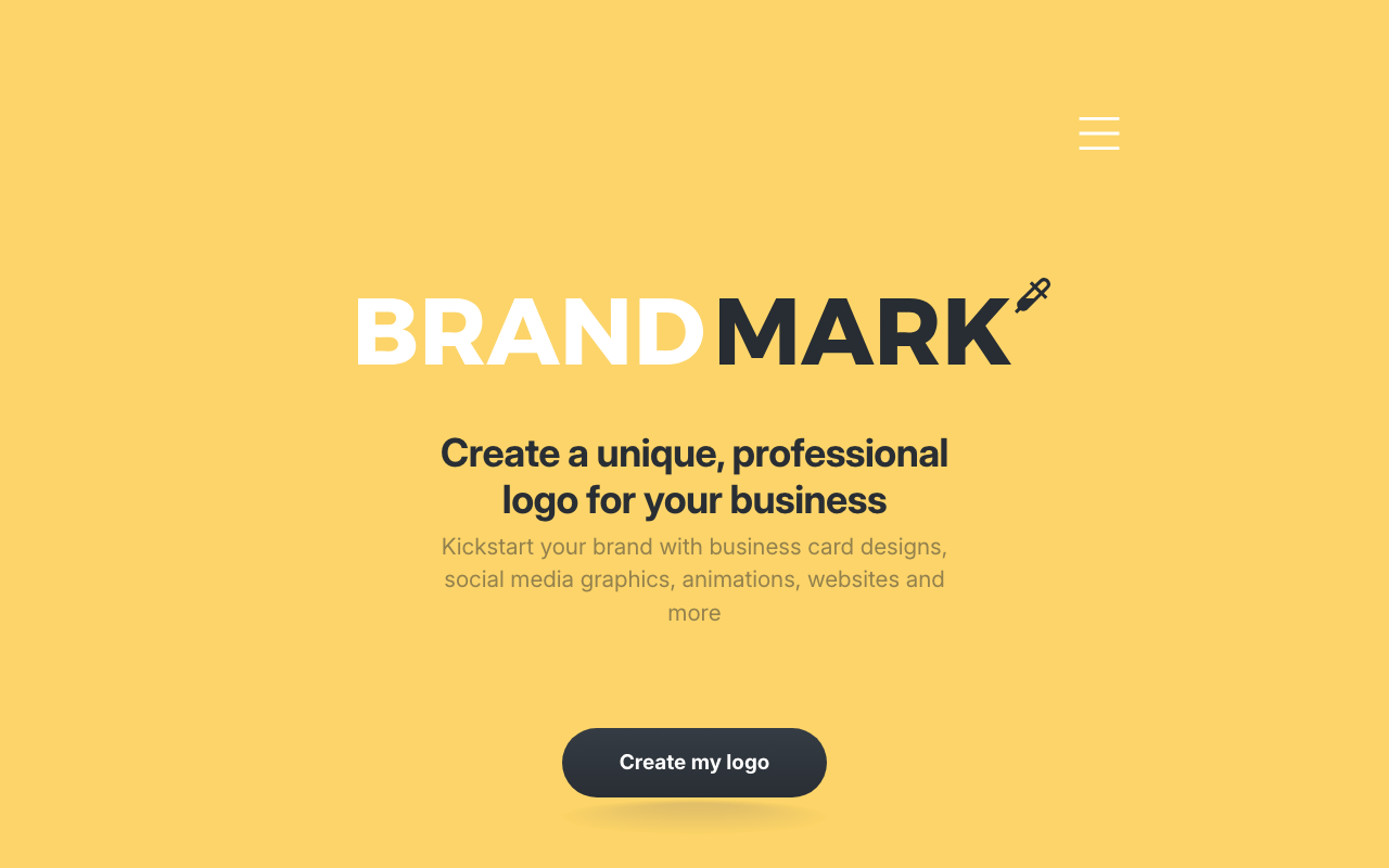 Brandmark homepage