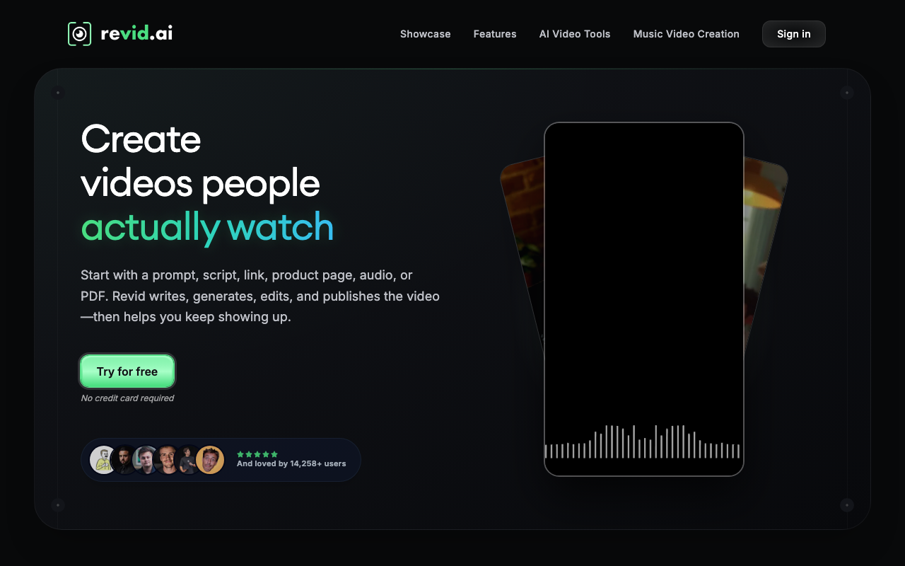 Typeframes homepage
